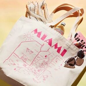 Maptote Miami Shopper Canvas Tote